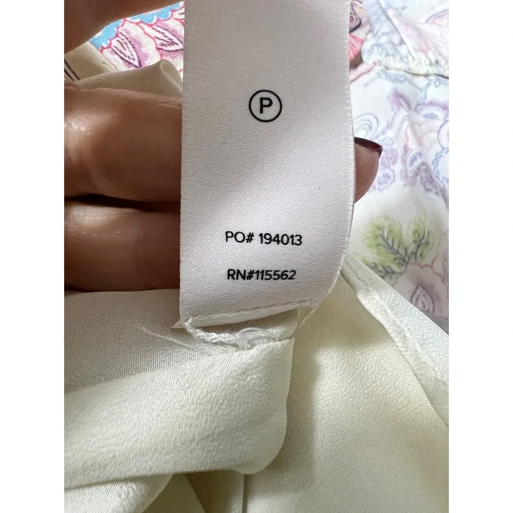 Cinq à Sept‎ Size 8 Dress Ethel Paisley Puff Sleeve Babydoll Feminine Dainty